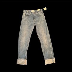 We The Free Light Blue Cropped Jeans